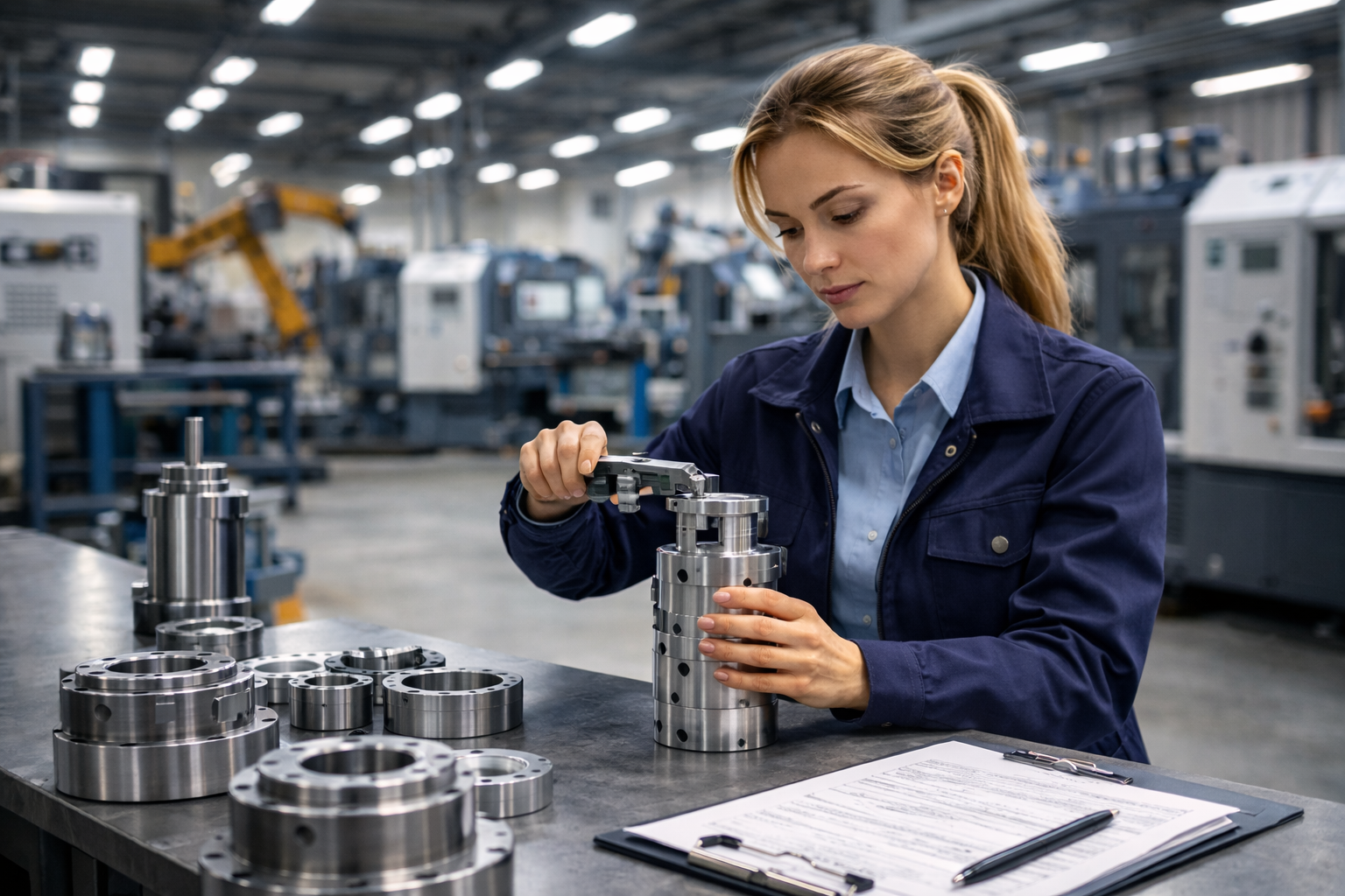 Kontrolor/ka kvality - stroj&iacute;rensk&aacute; v&yacute;roba